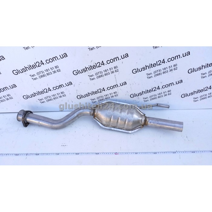 Резонатор Мерседес W124-E250 (Mercedes W124-E250) 2.5D 1993/1994/1995 седан (13.35) Polmostrow алюмінізований