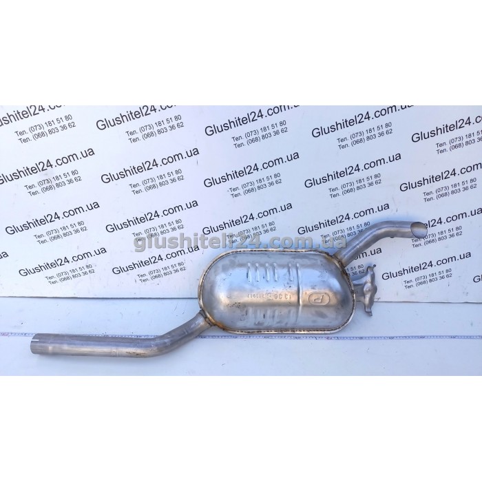 Глушник Мерседес W124-E250 (Mercedes W124-E250) 2.5D 1993/1994/1995 седан (13.36) Polmostrow алюмінізований