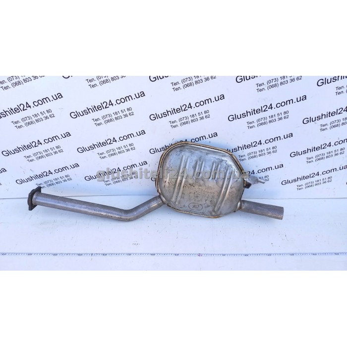 Резонатор Мерседес W124/T124 (Mercedes W124/T124) 2.5/3.0 TD 89-96 (13.39) Polmostrow алюмінізований