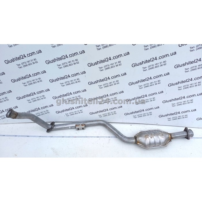 Труба приемная Мерседес W202/T202 (Mercedes W202/T202) 2.2D/2.5D 1993-1998  (13.406) Polmostrow алюминизированный