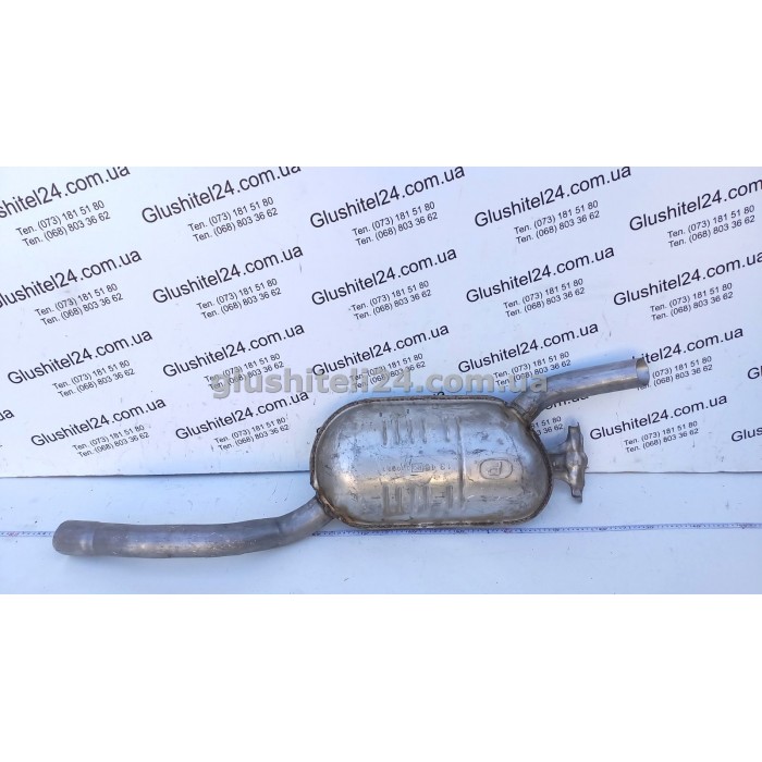 Глушитель Мерседес Е300-W124 (Mercedes E300-W124) 3.0 дизель 1993/1994/1995 (13.46) Polmostrow алюминизированный