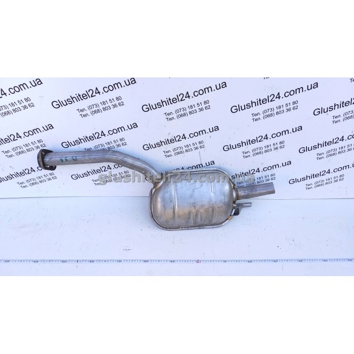 Резонатор Мерседес 190Е (Mercedes 190E) 2,3i 86-91 (13.58) Polmostrow алюминизированный