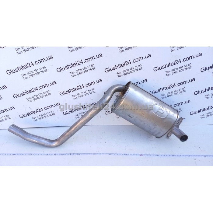 Глушитель Мерседес 190Е (Mercedes 190E) 2,3 86-91 (13.59) Polmostrow алюминизированный