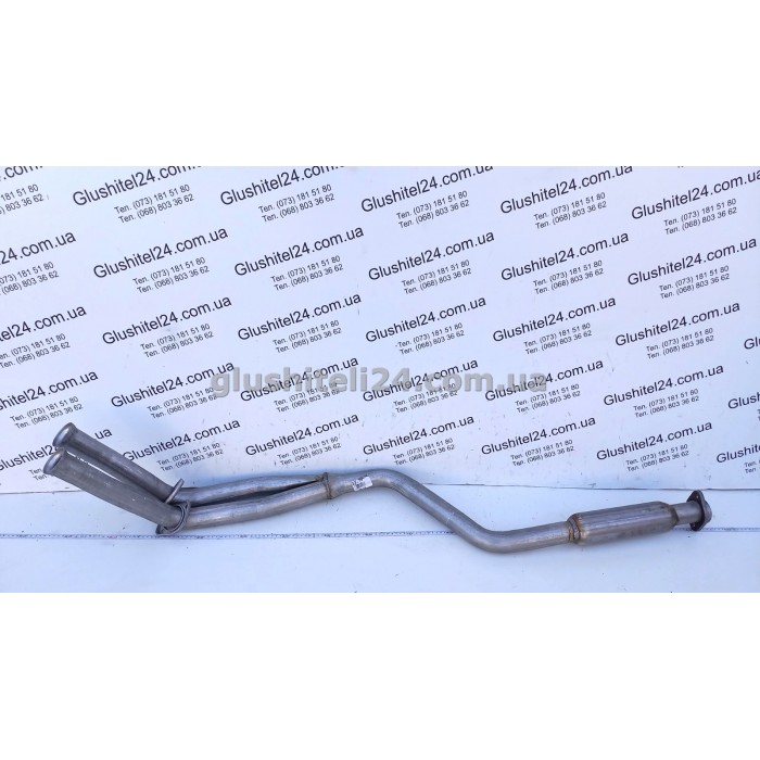 Трубка колекторна Мерседес 124 (Mercedes 124), Мерседес 200Е (Mercedes 200E); Мерседес 230 (Mercedes 230) 2,0; 2,3 85-92 (13.75) Polmostrow алюмінізований