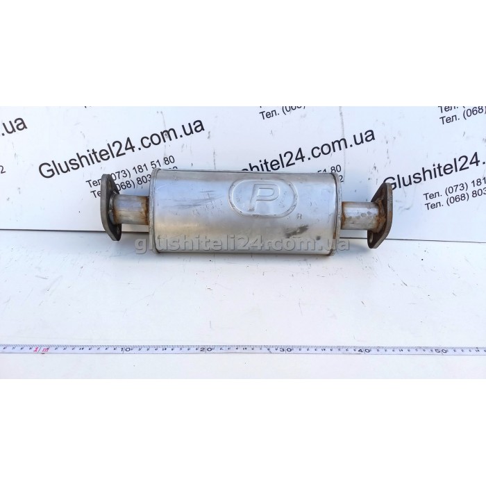 Замінник каталізатора Мітсубісі Паджеро (Mitsubishi Pajero) (14.08) 1.8/2.0 99-07 Polmostrow алюмінізований