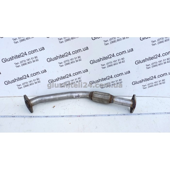 Резонатор Митсубиси Каризма (Mitsubishi Carisma) 1.8GDi хэтчбек/седан 1997-2004 (14.130) Polmostrow алюминизированный