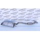 Глушитель Митсубиси Л200 (Mitsubishi L200) 2.5TD 4x4 1996-2007 (14.145) Polmostrow алюминизированный