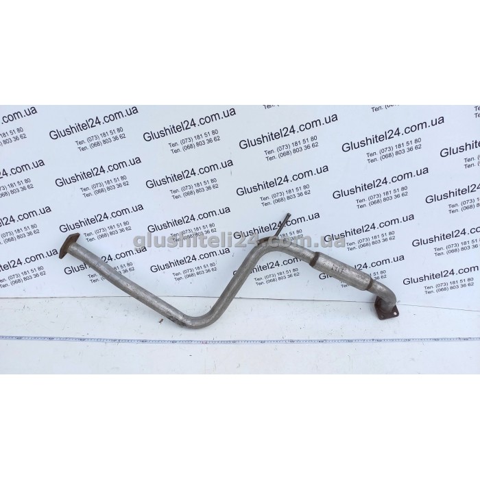 Резонатор Митсубиси Кольт (Mitsubishi Colt) 1.3/1.5 седан/хэтчбек 88-92 (14.17) Polmostrow алюминизированный