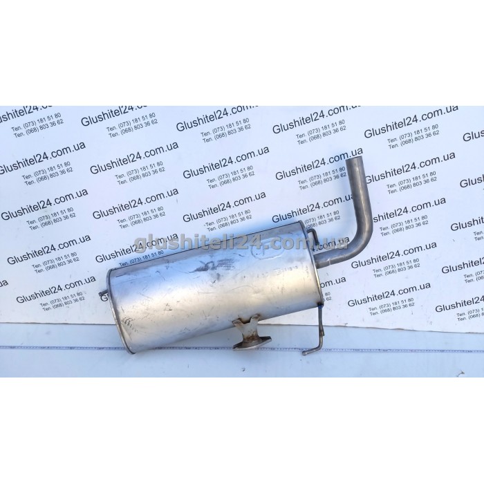 Глушник Мітсубісі Лансер 10 (Mitsubishi Lancer 10) 1.5/1.6 2008-2011 (14.60) Polmostrow алюмінізований