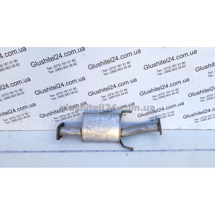 Резонатор Митсубиси Паджеро (Mitsubishi Pajero) 2.5TDi/2.8TDi LWB 1994-2000 (14.95) Polmostrow алюминизированный