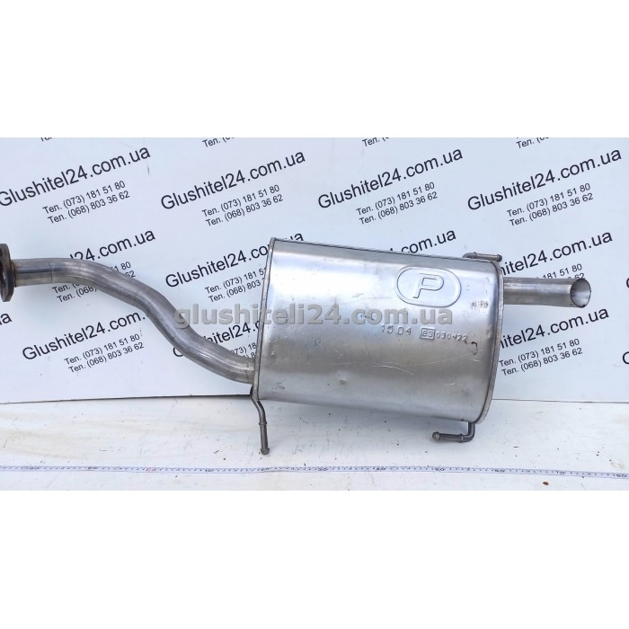 Глушитель Ниссан Примера П10 (Nissan Primera P10) 90-96 2.0 хэтчбек/седан (15.04) Polmostrow алюминизированный