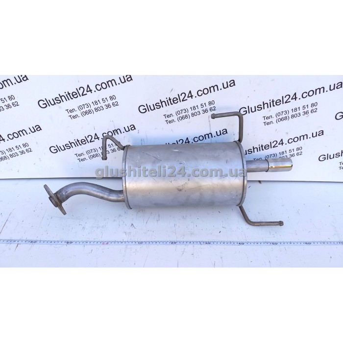 Глушитель Ниссан Альмера Н15 (Nissan Almera N15) 1.4i/1.6i/2.0D седан 1995-2000 (15.08) Polmostrow алюминизированный