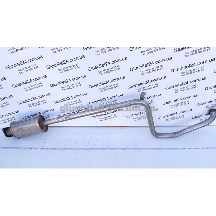 Резонатор Ніссан Примера П10 (Nissan PrimeraP10) 2.0 дизель 1990-1996 (15.102) Polmostrow алюмінізований