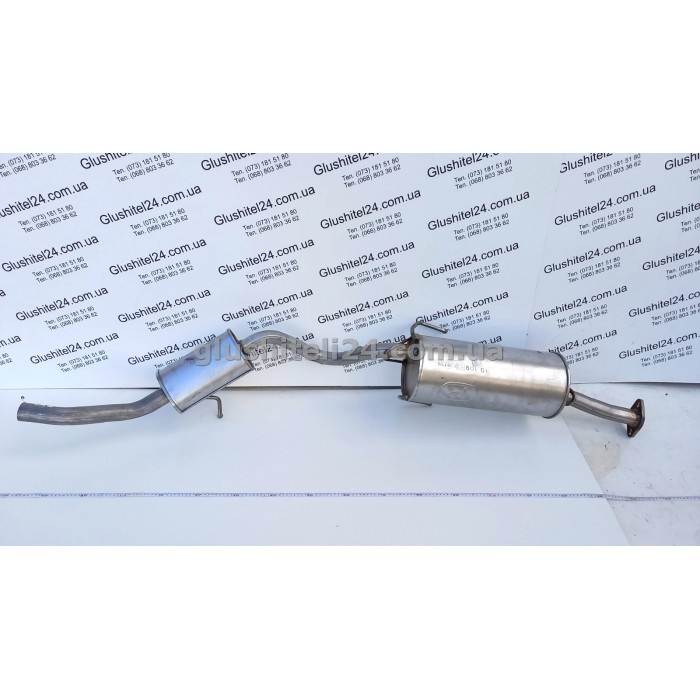 Глушитель Ниссан Серена (Nissan Serena)/ Ниссан Ванетте (Nissan Vanette) 2.0D/2.3D 1992-2003 (15.109) Polmostrow алюминизированный