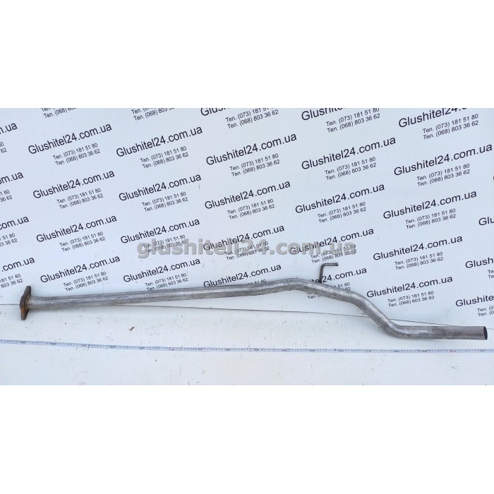 Труба проміжна Ніссан Ноут (Nissan Note) 1.5 dCi Turbo Diesel 2006-2009 (15.141) Polmostrow алюмінізована