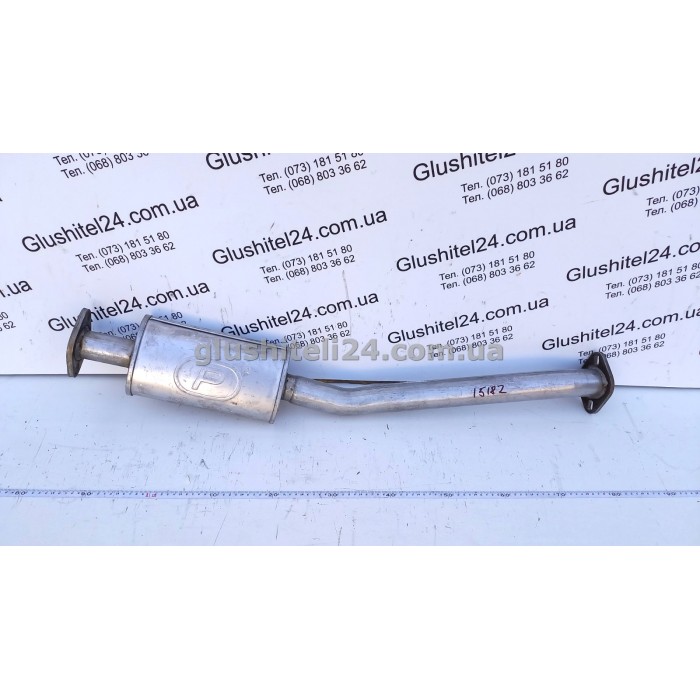 Резонатор Ніссан Кінг Каб, Навара (Nissan King Cab, Navara) 2,3; 2,4; 2,5 D 85-01 (15.182) Polmostrow алюмінізований