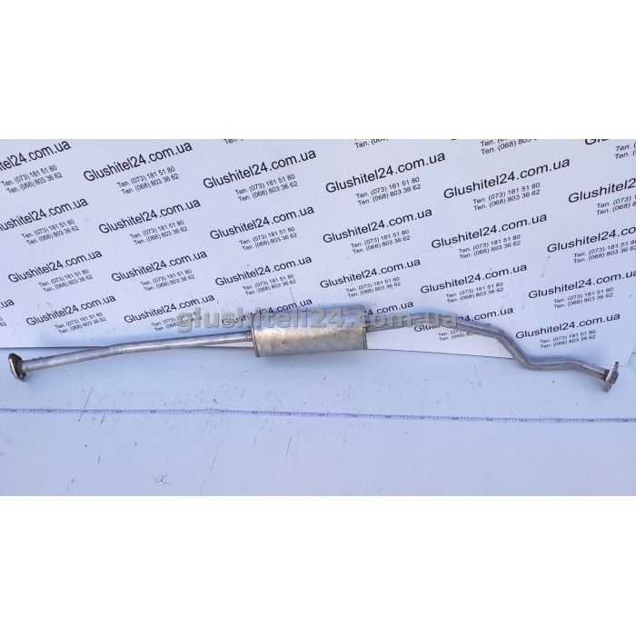 Резонатор Ніссан Ноут (Nissan Note) 1.4i-16V 2009 - (15.234) Polmostrow алюмінізований