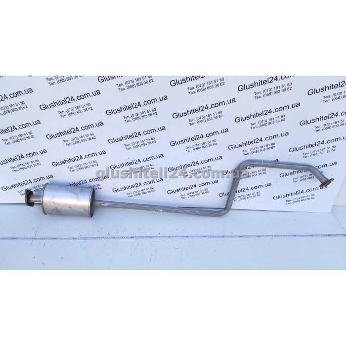 Приемная труба Ниссан Микра К12 (Nissan Micra) 1.0/1.4 -16V 2000-2002 (15.236) Polmostrow алюминизированная