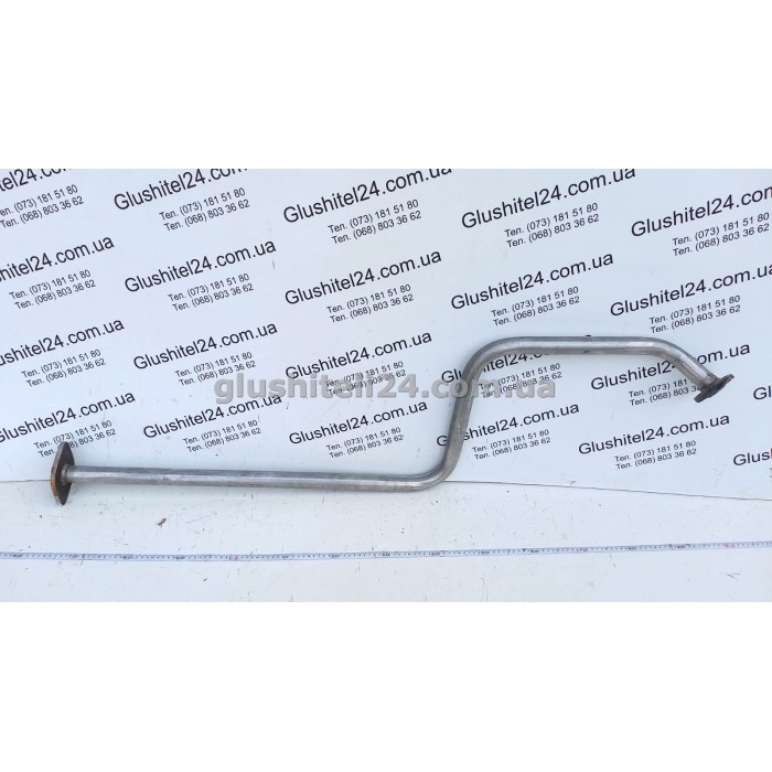 Труба средняя глушителя Ниссан Микра (NISSAN MICRA) 1.0i K11 1993-2000 (15.320) Польша Polmostrow алюминизированная