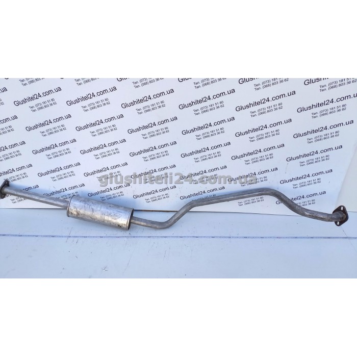 Резонатор Ниссан Альмера (Nissan Almera N16) 1.5/2.2 TDCi 00-06 (15.368) Polmostrow алюминизированный