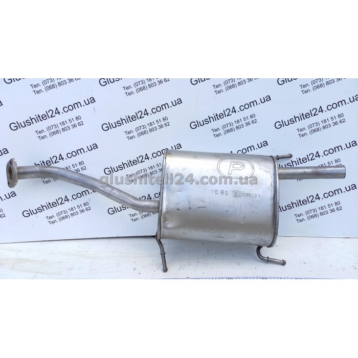 Глушитель Ниссан Примера П10 (Nissan Primera P10) 1.6 P10 бензин хэтчбек/седан 1990-1996 (15.86) Polmostrow алюминизированный