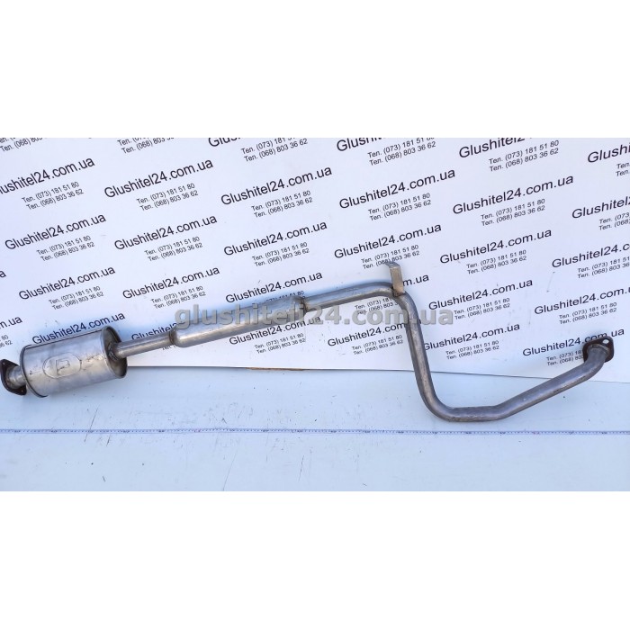 Резонатор Ніссан Примера (Nissan Primera) 2.0i 1990-1993 HB SDN (15.96) Polmostrow алюмінізований