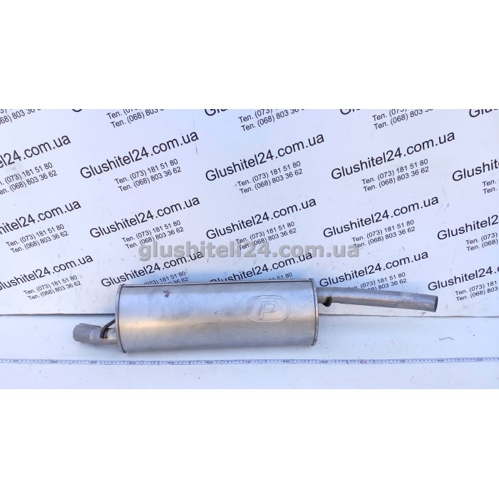 Глушитель Опель Аскона С (Opel Ascona C) 1.6/1.8/2.0/1.6D kat седан 1981-1989 (17.03) Polmostrow алюминизированный