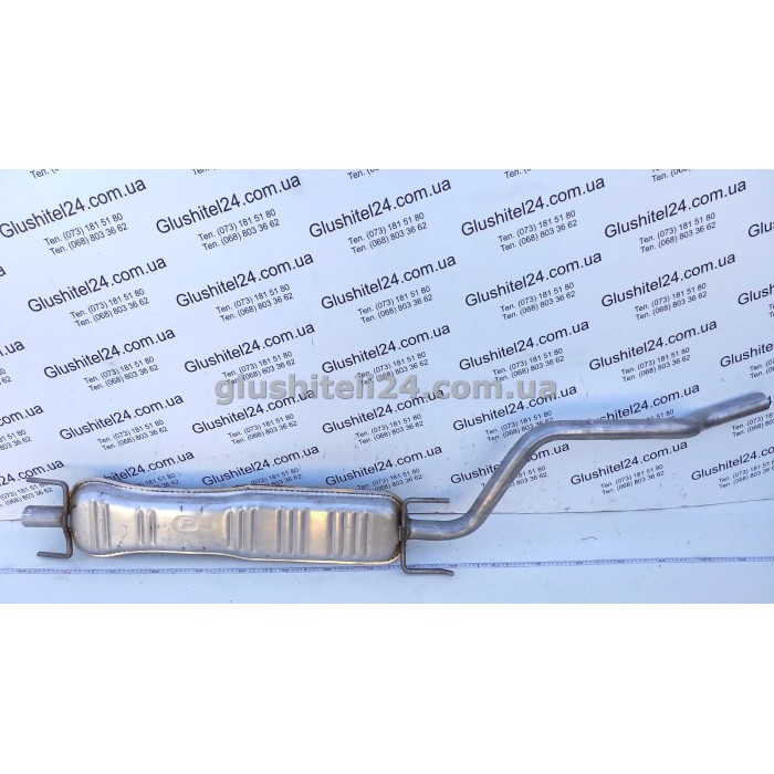 Резонатор Опель Меріва А (Opel Meriva A) 1.8i-16V 2003-2010 (17.08) Polmostrow алюмінізований