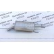 Глушник Опель Корса Б (Opel Corsa B) 1.4i/1.6i 16V kat 1993-2000 (17.136) Polmostrow алюмінізований