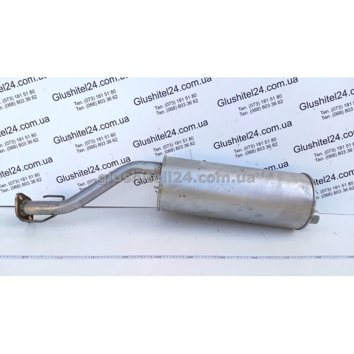 Глушник Опель Фронтера А (Opel Frontera A) 2,0i 4x4 92-95 (17.139) Polmostrow алюмінізований