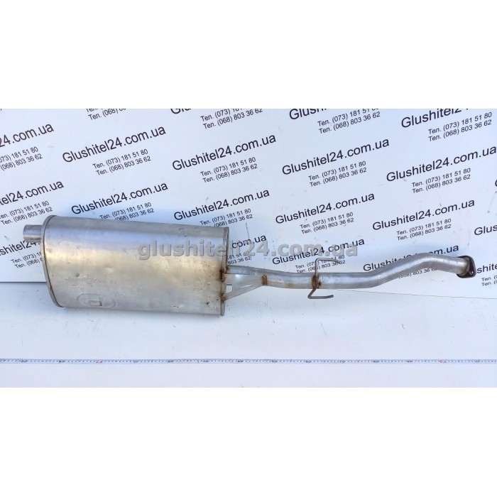 Резонатор Опель Фронтера (Opel Frontera) 2,4i 4x4 92-95 (17.142) Polmostrow алюмінізований