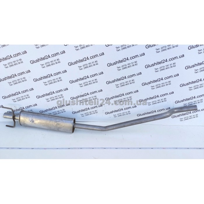 Резонатор Опель Астра Н (Opel Astra H) 1.6 бензин хэтчбек 2004 - (17.20) Polmostrow алюминизированный