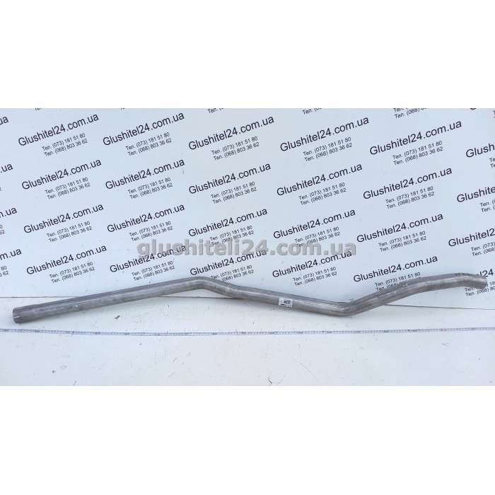 Труба середня глушника Опель Астра Г (Opel Astra G) 1.7 CDTi kombi 2007 - (17.22) Polmostrow алюмінізована