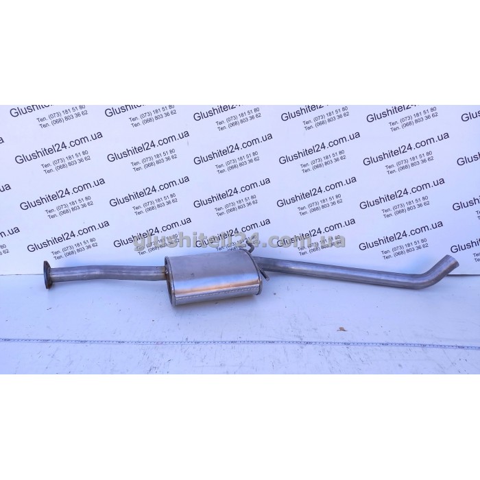 Резонатор Опель Омега А (Opel Omega A) 1.8/2.0/2.4 седан 1986-1994 (17.30) Polmostrow алюминизированный