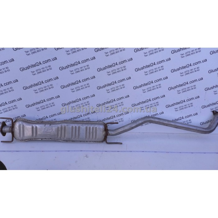Резонатор Опель Вектра Б (Opel Vectra B) 2.0/2.2DTI 1996-2002 (17.300) Polmostrow алюминизированный