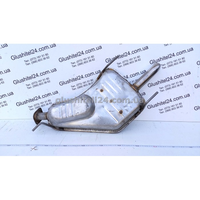 Глушитель Опель Вектра Б (Opel Vectra B) 2.0/2.2 DTI 2000/2001/2002 (17.302) Polmostrow алюминизированный