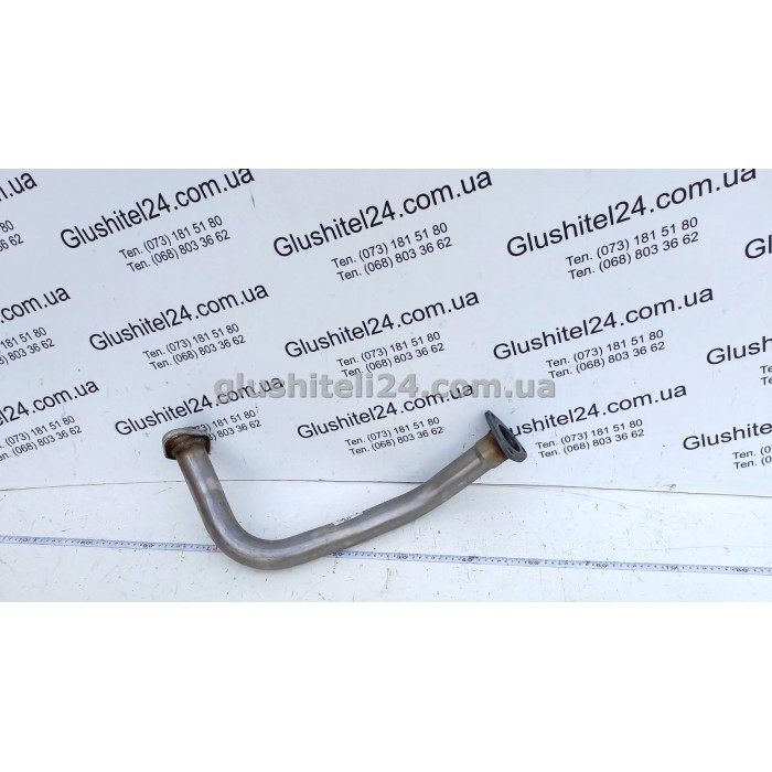 Приемная труба Опель Астра Ф (Opel Astra F)/Опель Вектра A (Opel Vectra A) 1.6i 1992-1998 (17.309) Polmostrow алюминизированная