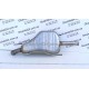 Глушник Опель Зафіра А (Opel Zafira A) 2.0/2.2 DTi TD 2003-2005 (17.322) Polmostrow алюмінізований