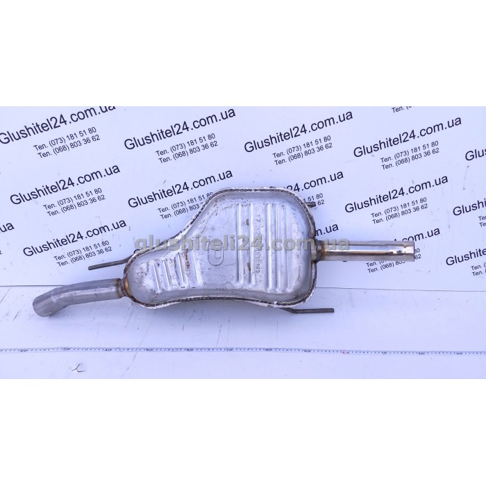 Глушитель Опель Астра (Opel Astra) 2.0/2.2 DTi универсал (17.323) Polmostrow алюминизированный