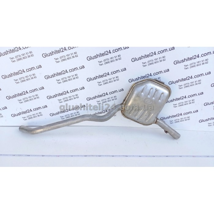 Резонатор Опель Омега Б првий (Opel Omega B) 2.2 бензин -16V універсал 1999-2003 (17.325) Polmostrow алюмінізований