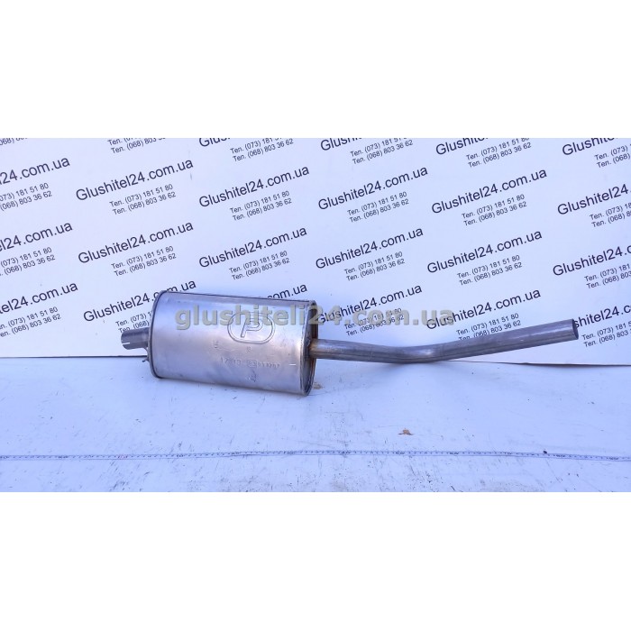 Резонатор Опель Рекорд Е (Opel Rekord E) 1.8/1.9/2.0/2.0D/2.3D 1977-1986 (17.33) Polmostrow алюминизированный