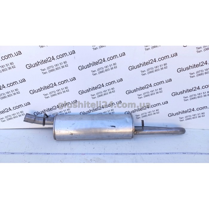 Глушник Опель Вектра А (Opel Vectra A) 1.8-2.0i седан kat 1988-1995 (17.39) Polmostrow алюмінізований