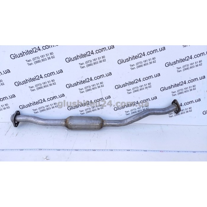 Замінник каталізатора Опель Астра Ф (Opel Astra F) 1.4i/1.6i -16V (17.430) Polmostrow алюмінізований