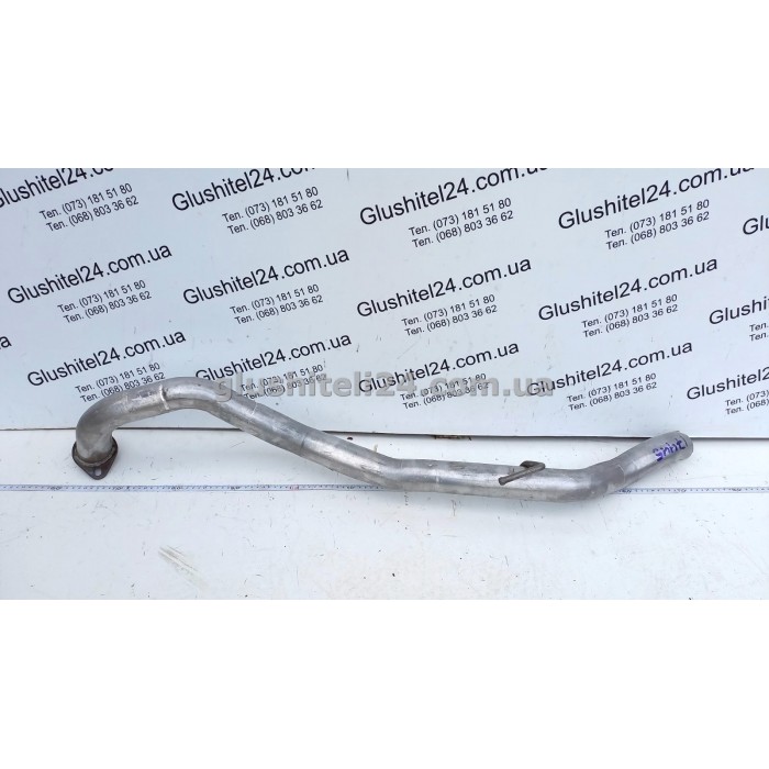 Труба конечная Опель Фронтера (Opel Frontera) 2.0i / 2.2i / 2.5TD / 2.8TD 95-98 (17.445) Polmostrow алюминизированная