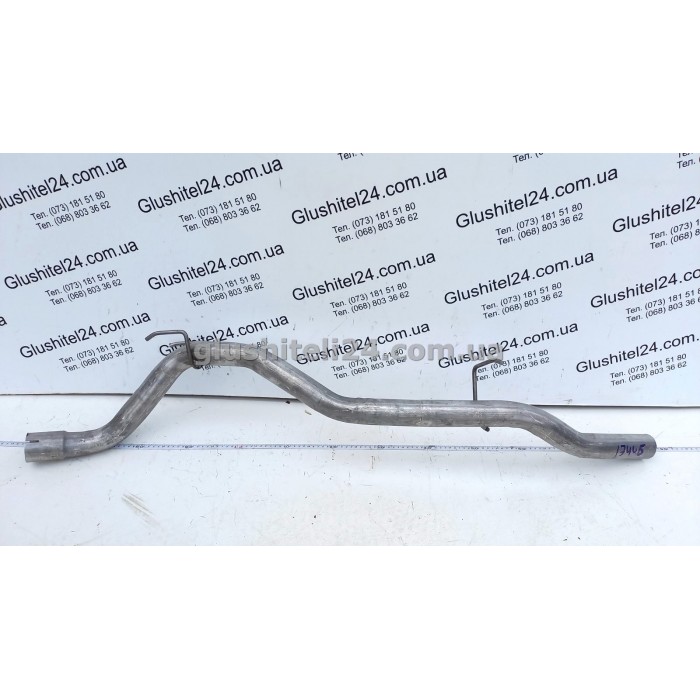 Труба конечная Опель Фронтера (Opel Frontera) 2.4i 4x4 92-95 (17.446) Polmostrow алюминизированная