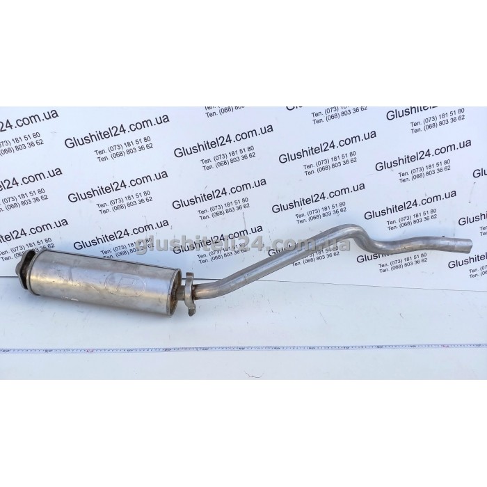 Резонатор Опель Кадет Е (Opel Kadett E) 86-89 1.6D (17.45) Polmostrow алюмінізований