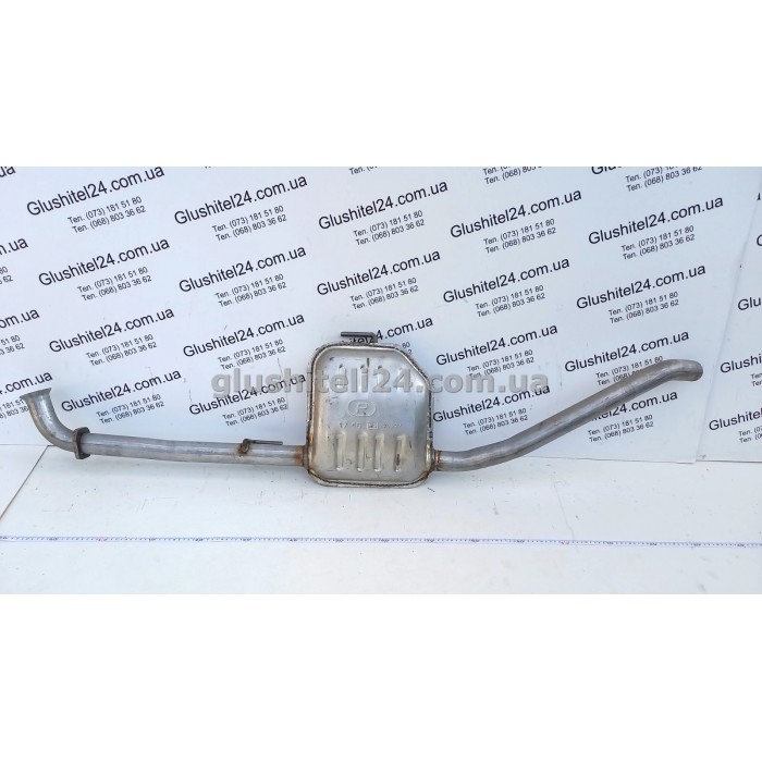 Резонатор Опель Омега Б (Opel Omega B) седан 2.0i 1994-1999 (17.46) Polmostrow алюминизированный