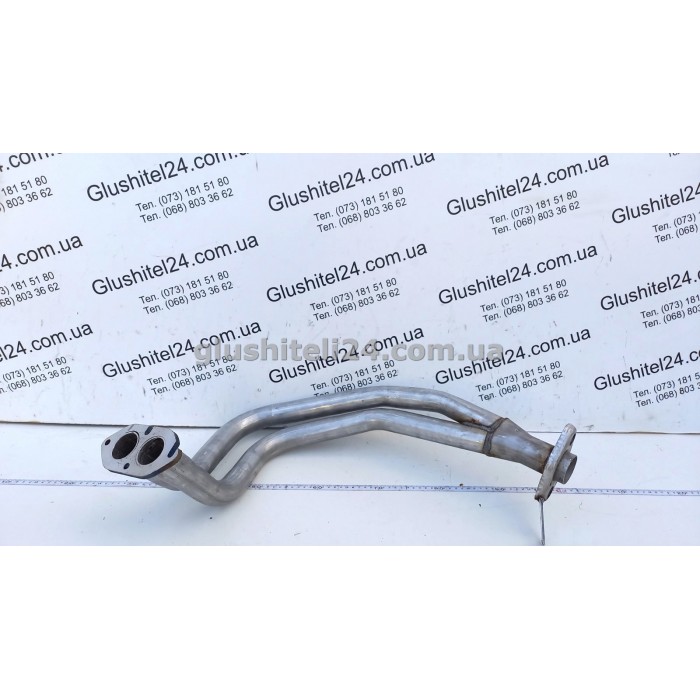 Трубка колекторна (штани) Опель Кадет (Opel Kadett) 1.3 карбюратор 1984-1994 (17.464) Polmostrow алюмінізована