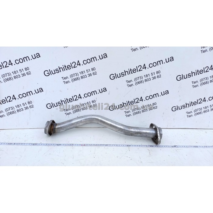 Труба средняя Опель Кадет Е (Opel Kadett E) 86-91 1.6D (17.484) Polmostrow алюминизированная