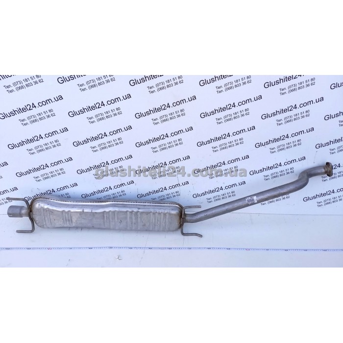 Резонатор Опель Астра Г (Opel Astra G) 2.0TD/2.0DTi TD хэтчбек/седан 1998-2004 (17.561) Polmostrow алюминизированний